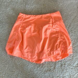 Kyodan orange tennis skirt